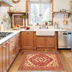 SERISSA Boho Rugs for Entryway, 2x3 Washable Non-Slip Entryway Rug Small Area - Image 6