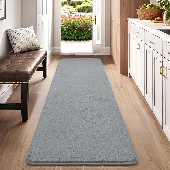 AROGAN 2x8 Feet Shag Runner Rug - Image 2