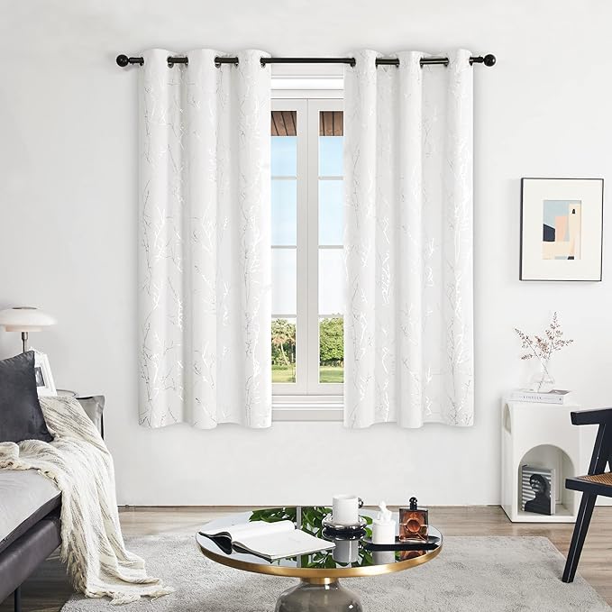 Deconovo Room Darkening Curtains, Thermal Insulated & Noise Reducing Drapes - Image 2
