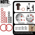 O-Ring Gasket Seal & Brew Valve Tool Set, Security Oval Head Key