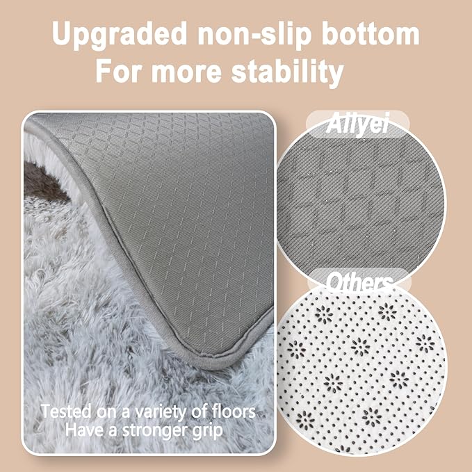 Ultra Soft Runner Rugs with Upgraded Non-Slip Rubber Backing & Thick Memory - Image 2