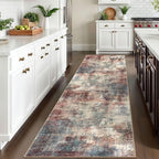 IOHOUZE Abstract Runner Rug 3x10 Ft Washable Runners - Image 2