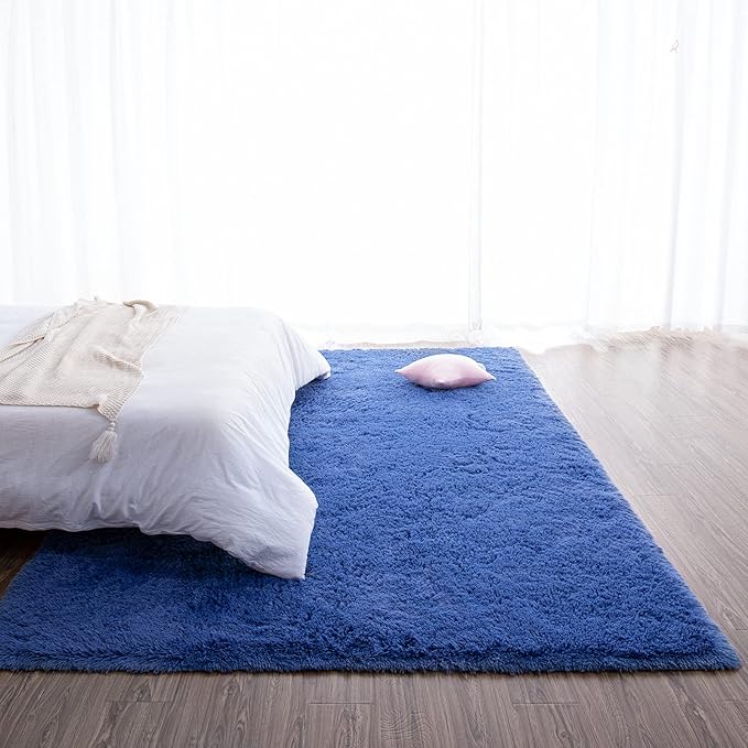 TWINNIS Super Soft Shaggy Rugs Fluffy Carpets, 6x9 Feet, Indoor Modern Plush - Image 7