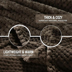 Exclusivo Mezcla Fleece Throw Blanket Extra Large, Super Soft and Warm Blankets - Image 6