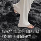 5x8 Ft Large Shag Rugs for Bedroom Living Room Decor for Men Boys, Tie Dyed - Image 4