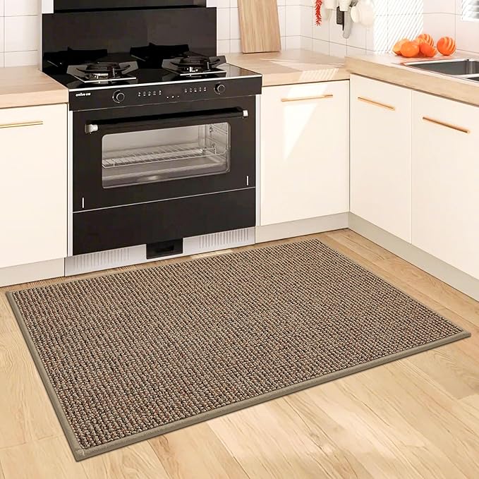 BEQHAUSE Kitchen Rugs and Mats 2PCS, Non-Slip Kitchen Mats - Image 7