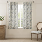 jinchan Linen Floral Curtains for Living Room - Image 2