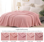 Whale Flotilla Extra Large Fuzzy Fleece Throw Blanket - Image 6