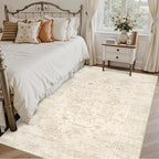 6x9 Area Rugs for Living Room: Vintage Boho Neutral Washable Rug Indoor Soft - Image 2
