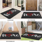 BeneathYourFeet Door Mat, Welcome Mat Low Profile Floor Mat Front Doormat - Image 7
