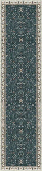 Hazo Haus Dark Green Hallway Runner Rug 12 ft Long - Image 2