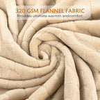 TOONOW Fleece Blanket Super Soft Cozy Throw Blanket 50" x 60", Lightweight - Image 4