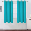 LEMOMO Teal Blackout Curtains 40 x 63 Inch Length/Set of 2 Curtain by Lemomo