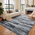 6x9 Ft Large Shag Rugs for Living Room Decor, Tie-Dyed Ultra Soft Fluffy Furry - Image 3