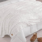 UGG Adalee Faux Fur King Blanket, Double-Sided Fluffy Blanket, Cozy Oversized - Image 7
