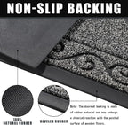 Yimobra Welcome Mats for Front Door 29.5x17, Heavy Duty Waterproof Outdoor Door - Image 3