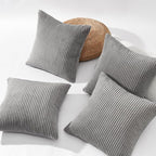 Topfinel Decorative Light Grey Throw Pillow Covers Cushion Cases, Mix and Match - Image 3