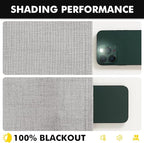 MIULEE 100% Blackout Linen Curtains - Image 7