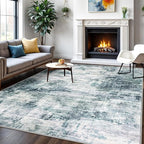 IOHOUZE Modern Abstract Area Rugs 6x9 Ft Washable Rugs by iOhouze