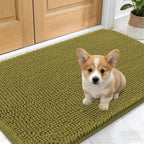 OLANLY Dog Door Mat for Muddy Paws 30x17, Absorbs Moisture and Dirt, Absorbent by OLANLY