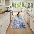 Washable Area Rugs 2x7 Non-Slip Modern Abstract Soft by RELEANY
