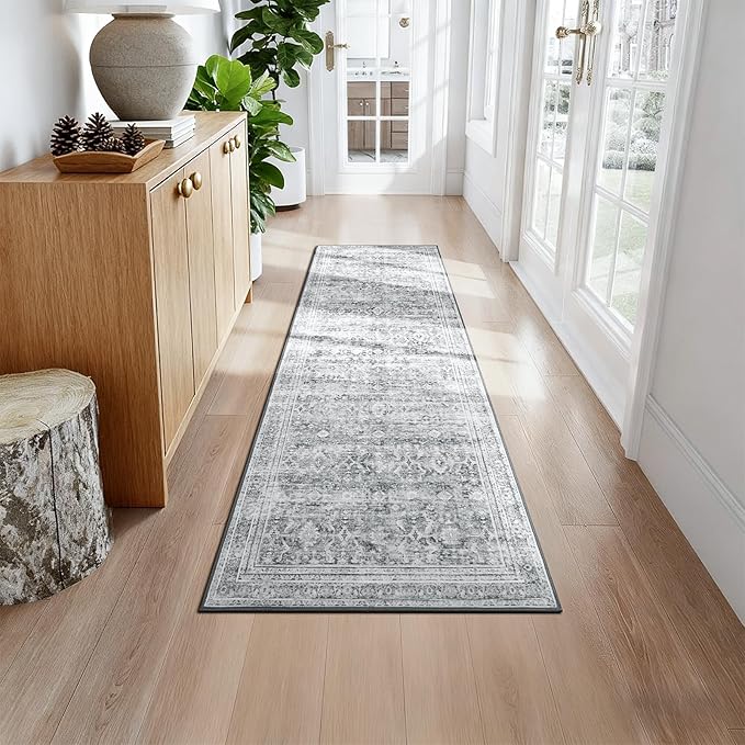 Lofus 2X 6 Area Rug for Hallways, Low Pile Soft Carpet Runner for Kitchen - Image 8
