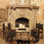 Demissle Fireplace Hearth Rug, Bear, 27 x 48 Inch