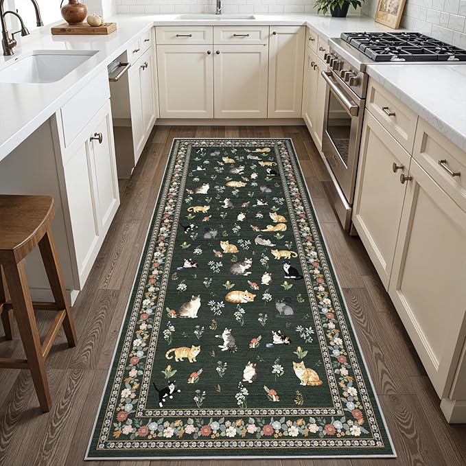 2x5 Washable Kitchen Runner Rug - Image 2