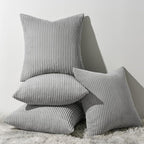 Topfinel Decorative Grey Throw Pillow Covers Cushion Cases, Mix and Match by Topfinel