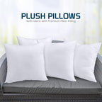 Utopia Bedding Throw Pillows – 24 x 24 Inches Down Alternative Pillows - Image 6