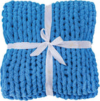 Bigacogo Chunky Knit Throw Blanket - Image 7