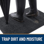 OLANLY Dog Door Mat for Muddy Paws 44x24, Absorbs Moisture and Dirt, Absorbent - Image 2