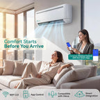 YITAHOME 12000 BTU Mini Split AC/Heating System  220V 17.5 SEER2
