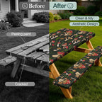 Play Tailor Picnic Table Cover Bench Covers Camping Essentials Tablecloth
