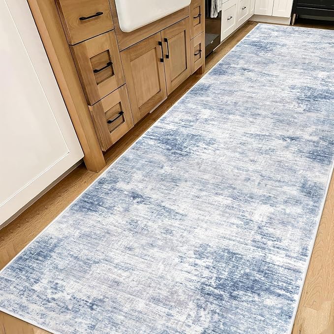 IOHOUZE Abstract Runner Rug 3x14 Ft Washable Runners - Image 8