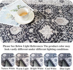 Washable 3x7 Entryway Runner Rug: Farmhouse Wide Kitchen Rug Soft Water - Image 3