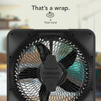 Vornado Model 80 High Velocity Box Fan, 20 Inch, 5 Speeds, Powerful Airflow
