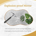 Bathroom Mirror for Over Sink-Gold Home Decor Wall Mirror 20"x 36" Single