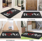 BeneathYourFeet Door Mat, Welcome Mat Low Profile Floor Mat Front Doormat - Image 7
