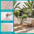 14Pcs Stretch Patio Cushion Covers, Outdoor Couch Covers Replacement, Outdoor - Image 3
