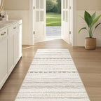 Nakagishi Runner Rug Kitchen Washable Rugs: 2x6 Non-Slip Boho Soft Modern Stain - Image 5