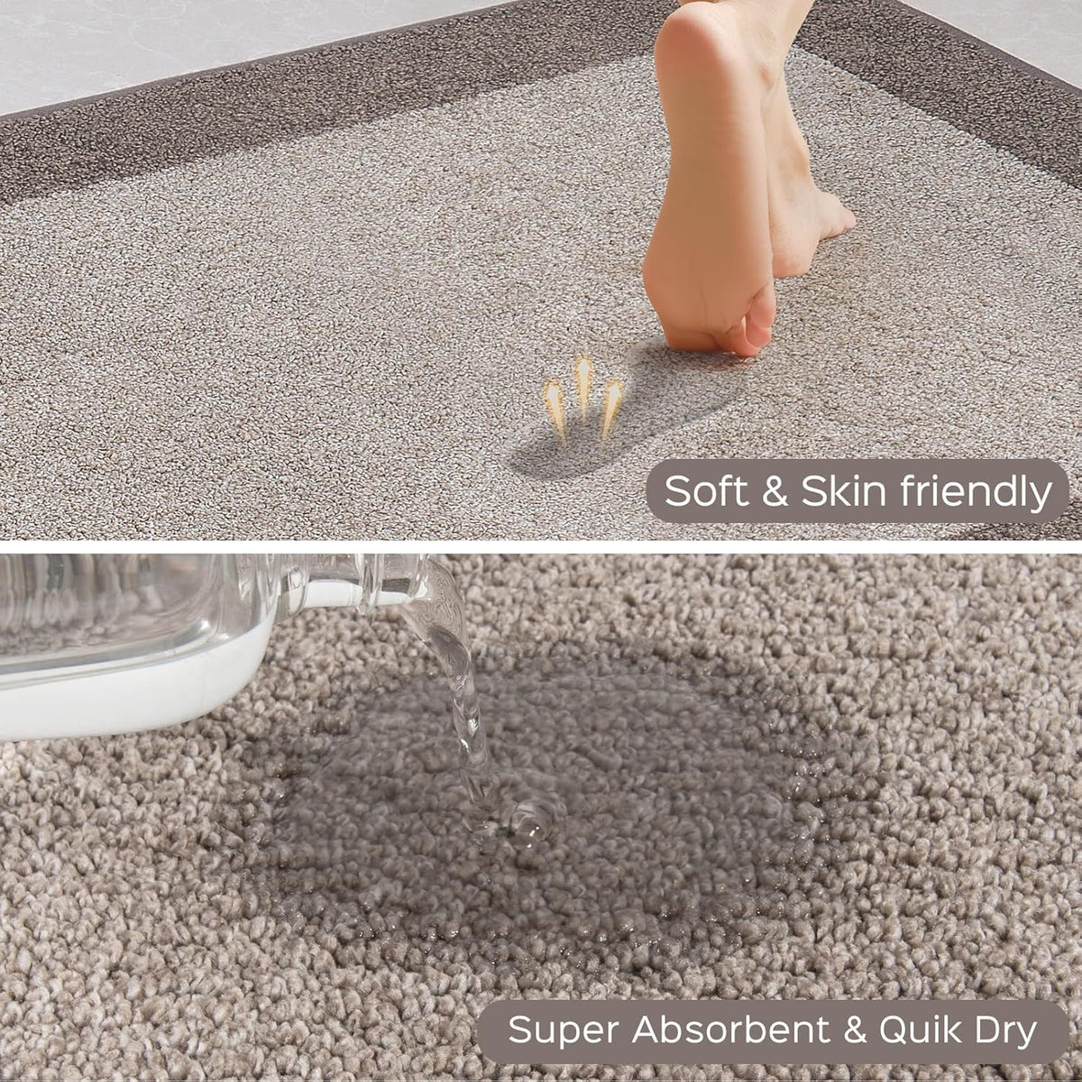 Runner Rug 32" x 120", for Hallway, Floor, Bedroom, Roll Packing