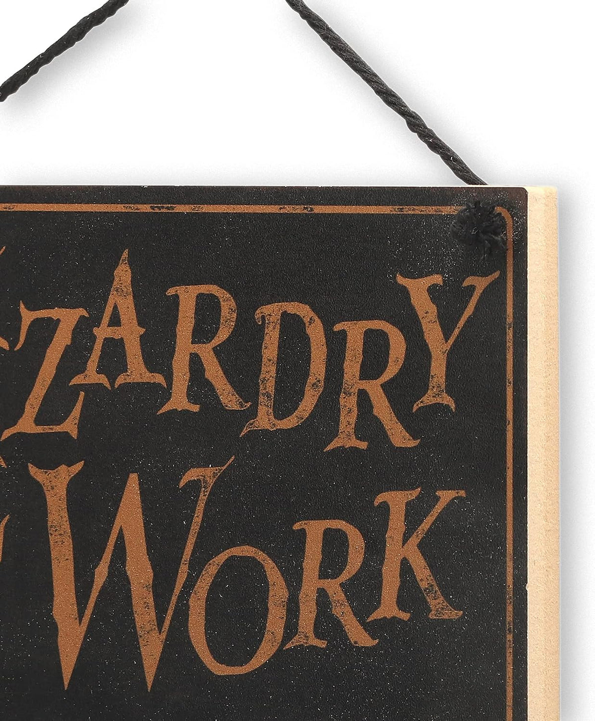 Harry Potter Double Sided Hanging Wood Wall Decor