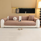 Velvet Couch Cover, Plush Sectional Sofa Cover Washable, Anti Slip Sofa - Image 7