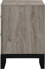 Coaster Valen 23.5-Inch Bedroom 2-Drawer Nightstand, Light Taupe 215912