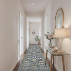 Hallway 3x10 Washable Runner Rug: Kitchen Rugs Entryway Area Rugs Vintage Soft - Image 4