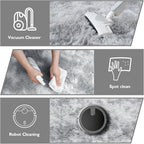 Tie-Dyed Fluffy Round Rug, Soft Area Rugs - Image 3