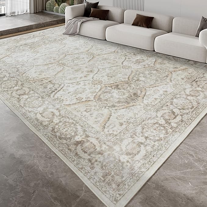 7x9 Machine Washable Non Slip Vintage Area Rugs - Image 7
