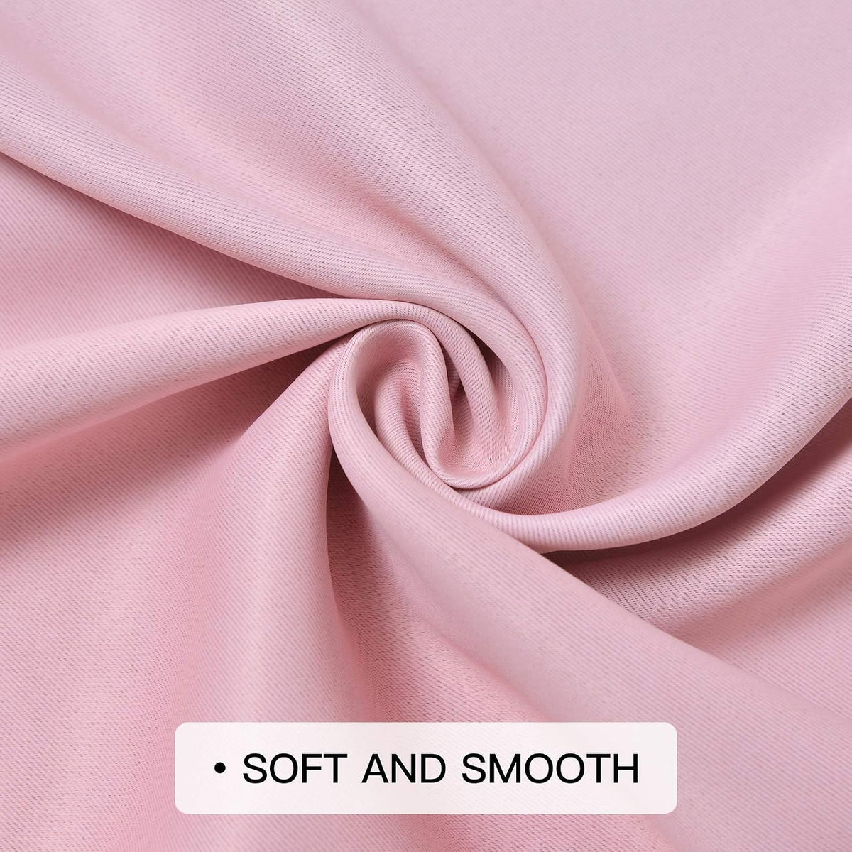 COSVIYA Grommet Ombre Room Darkening Curtains 96 inches Long for Kids/Girls Bedroom, Polyester Light Blocking Pink to Gray Gradient Window Drapes/Curtains for Living Room,2 Panels, 52x96 inches
