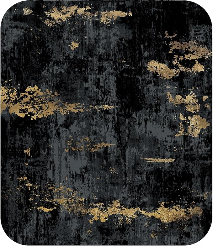 Washable Area Rugs 8ft Non-Slip Modern Abstract Soft by RELEANY
